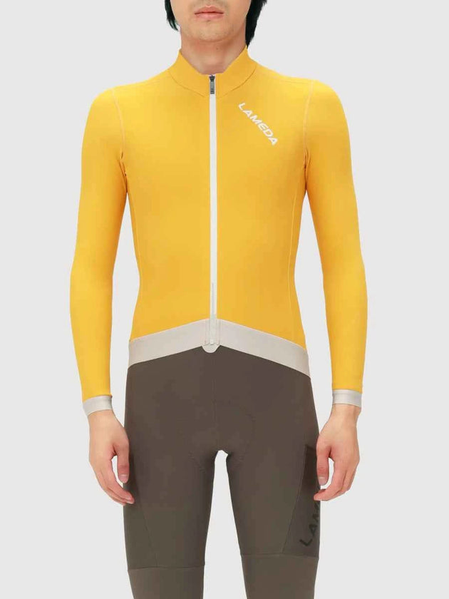 フリーズ・メンズ・フリース・サーマル・ジャージ - イエロー