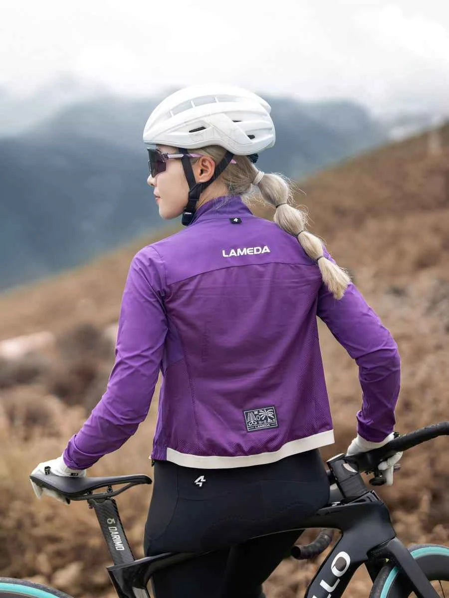 windbreaker mountainbike Lameda Cycling Windbreaker with Bio-Based Sorona® Fabric