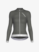 Camiseta térmica de forro polar para mujer - Gris