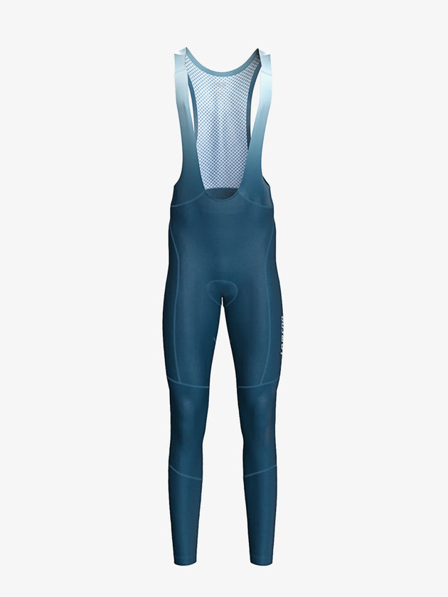Future Men's Thermal Fleeced Bib Tights - Blue - Lameda