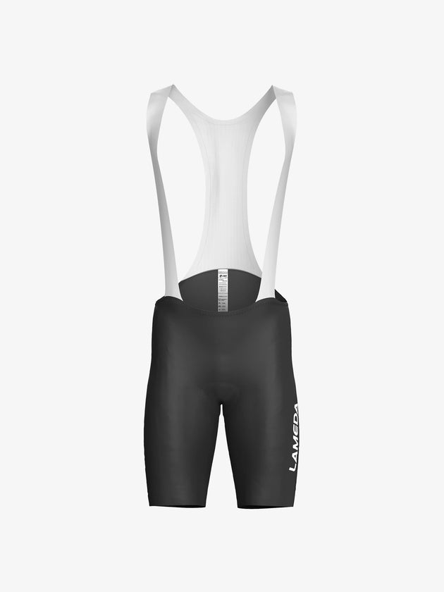 shadow men black cycling bib shorts