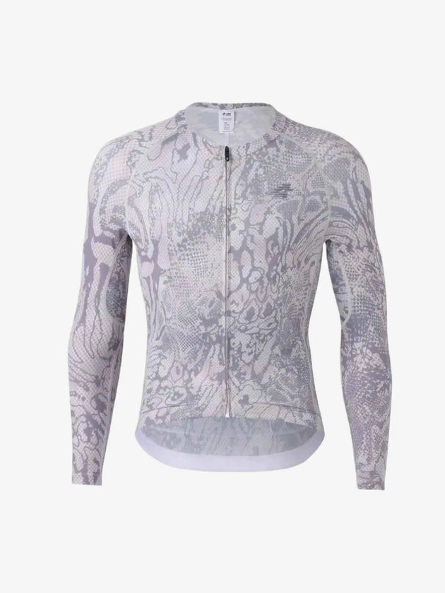 Men's Basic Cycling Jersey 2025SSXX590LS - Gray Snake