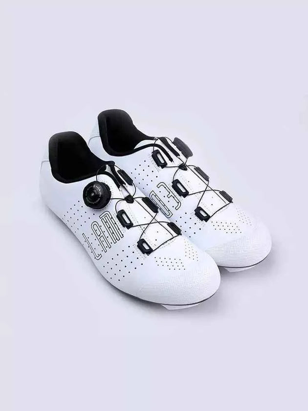 Hank Unisex Nylon Radfahren Stollenschuhe - weiß