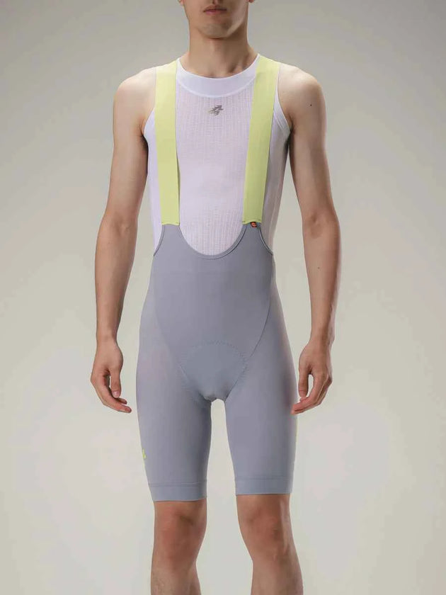 Lameda 20th Anniv. Special Men's Bib Shorts - Gray