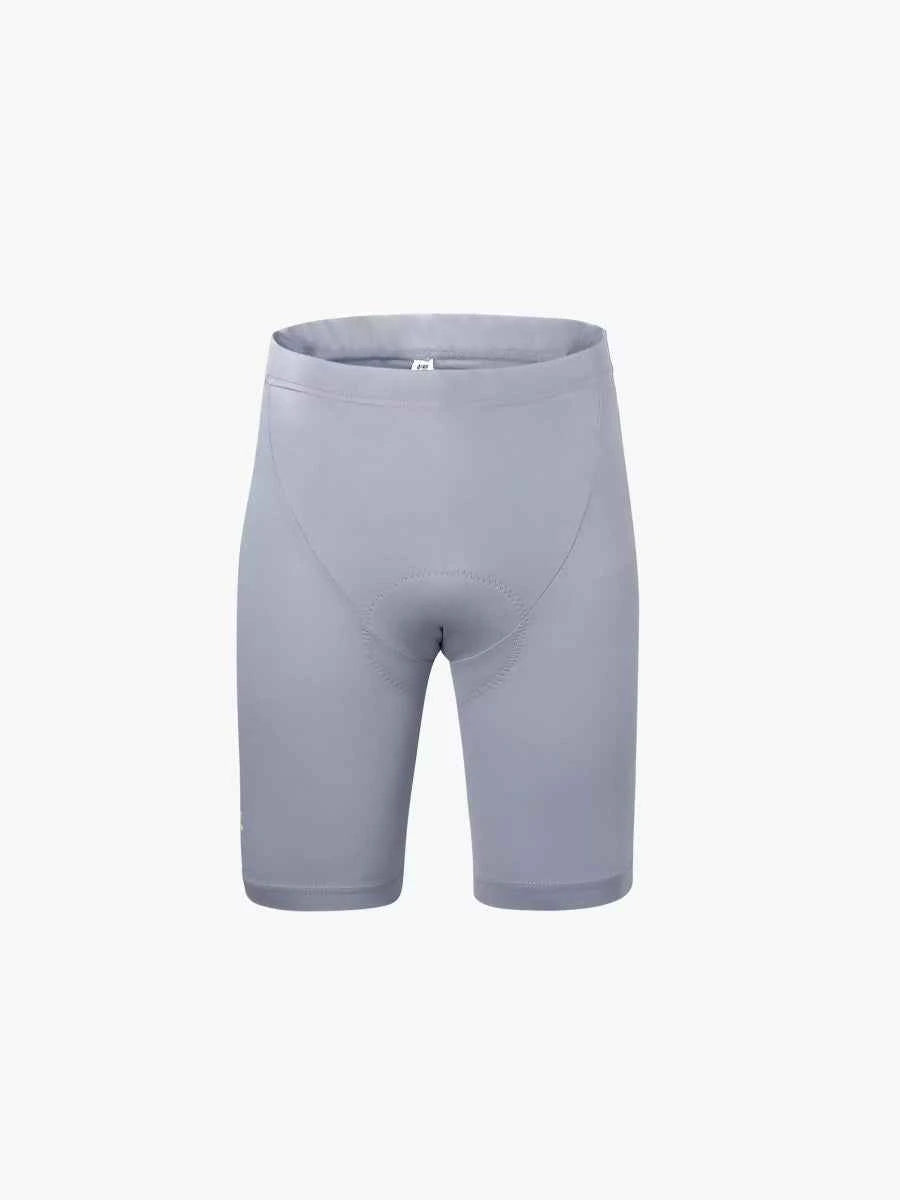 Lameda 20th anniv special men’s gray athletic shorts with snug thigh construction and smooth elastic interface fabric