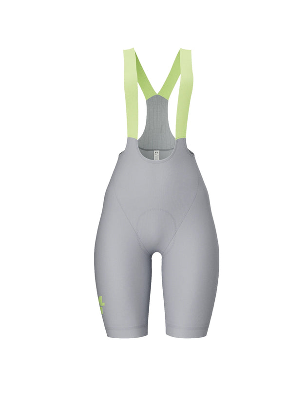 Lameda 20th Anniv. Special Women's Bib Shorts - Gray - Lameda