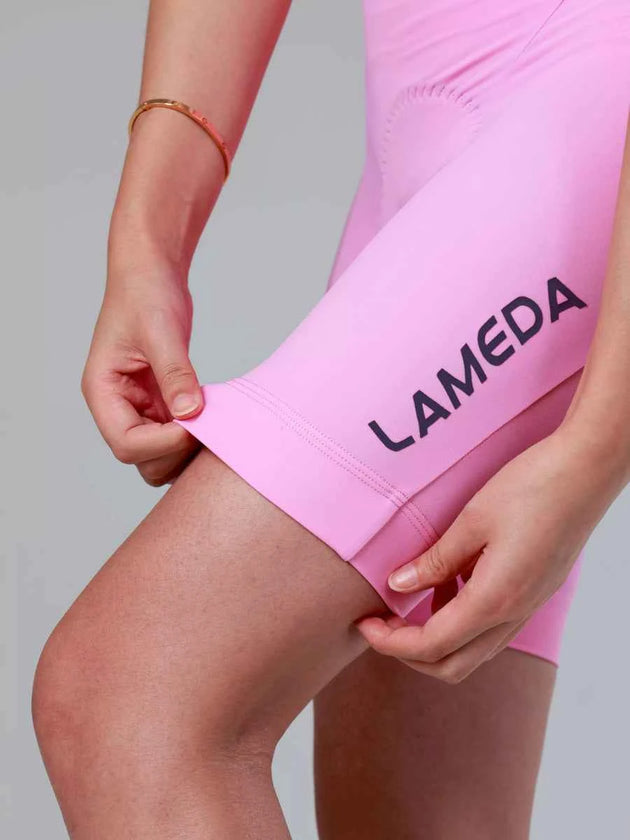 Lameda Jubiläum Special Damen-Trägerhose – Rosa