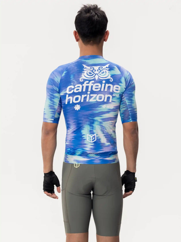 A*C Unisex Cycling Jersey - Caffeine Blue
