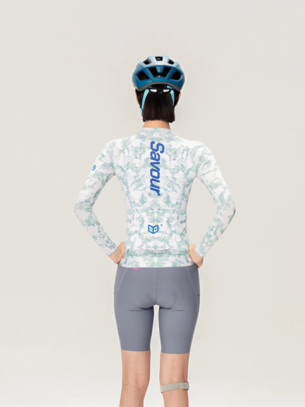 A*C Unisex Cycling Jersey LS - Glass