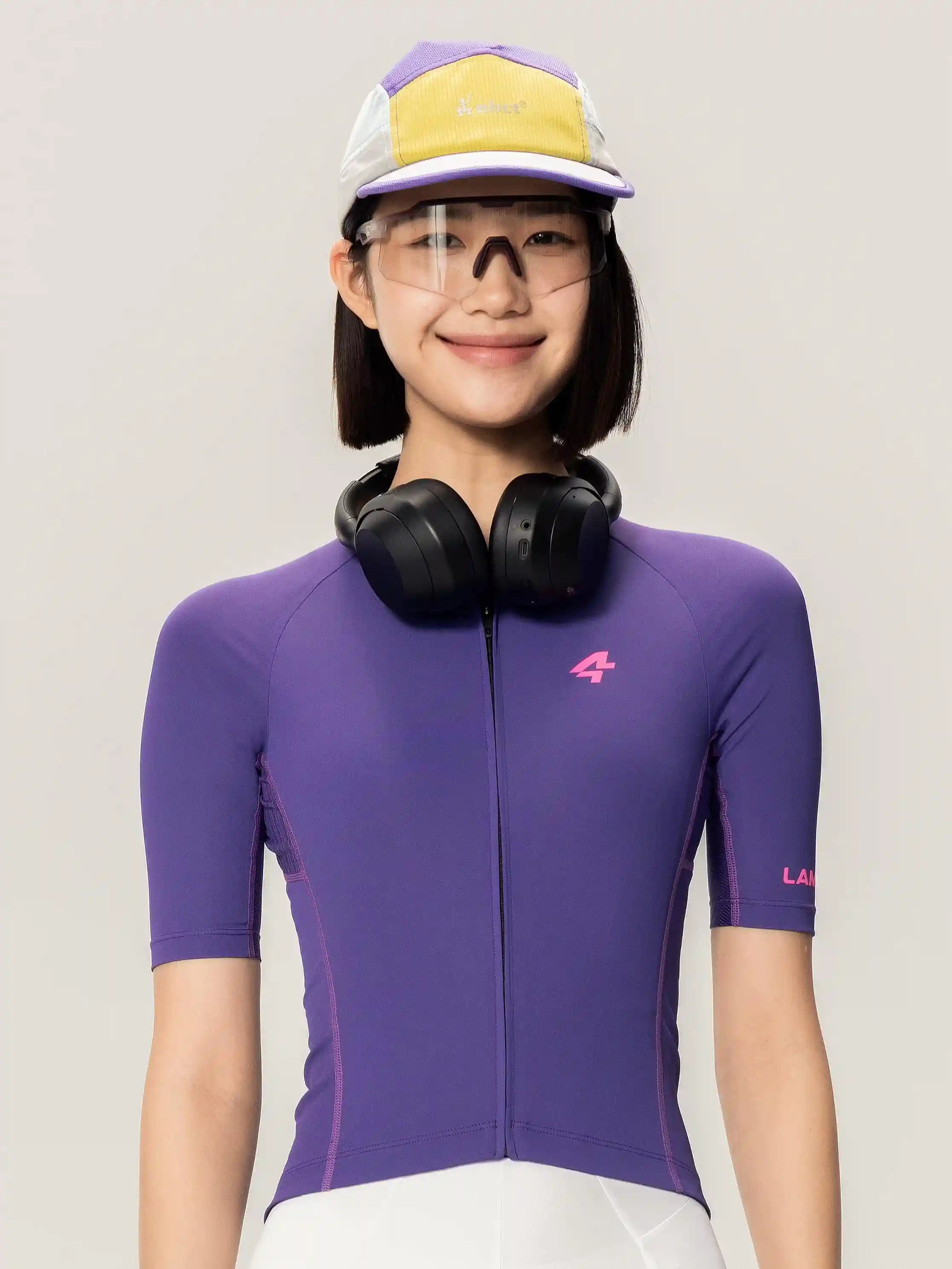 Wind Chaser Unisex Cycling Jersey Short – Purple | LAMEDA – Lameda