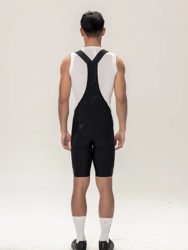 Lameda 21st Anniv. Special Men's Bib Shorts - Black