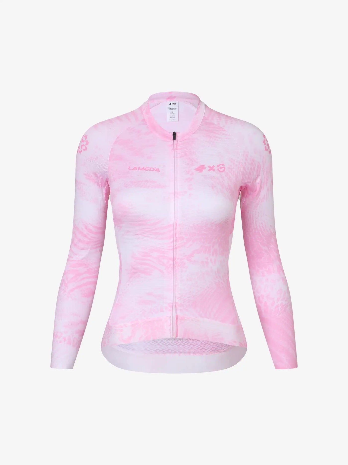 A*C Unisex cykeltröja LS - Caffeine Pink