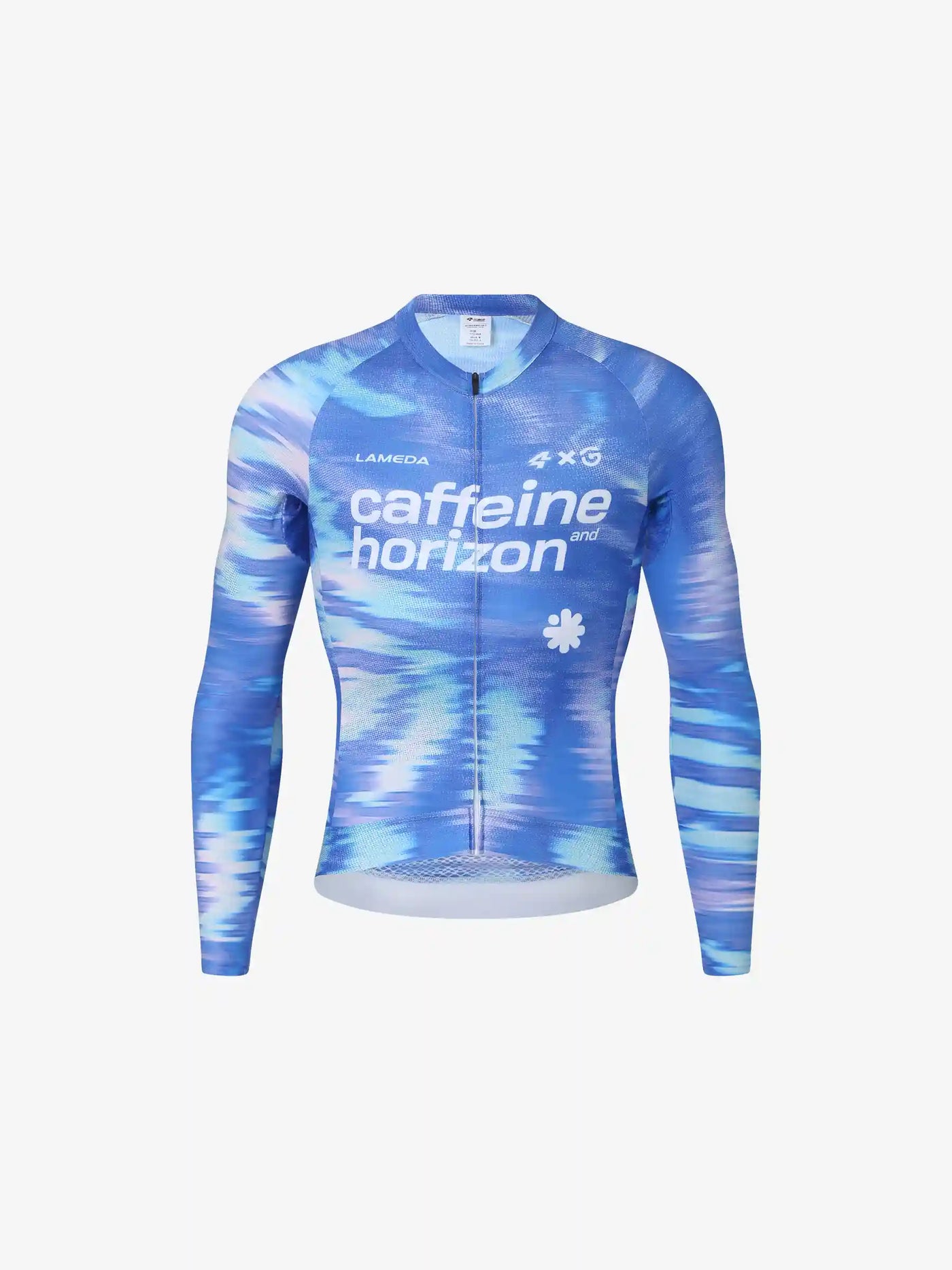 A*C Unisex Cykeltröja LS - Koffeinblå