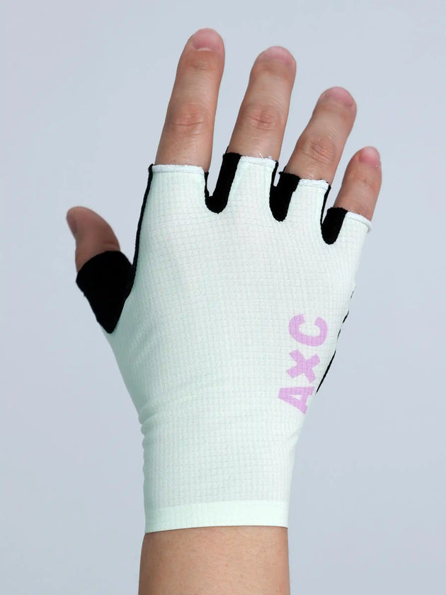 2026 Half-Finger Cycling Gloves - AxC Cream