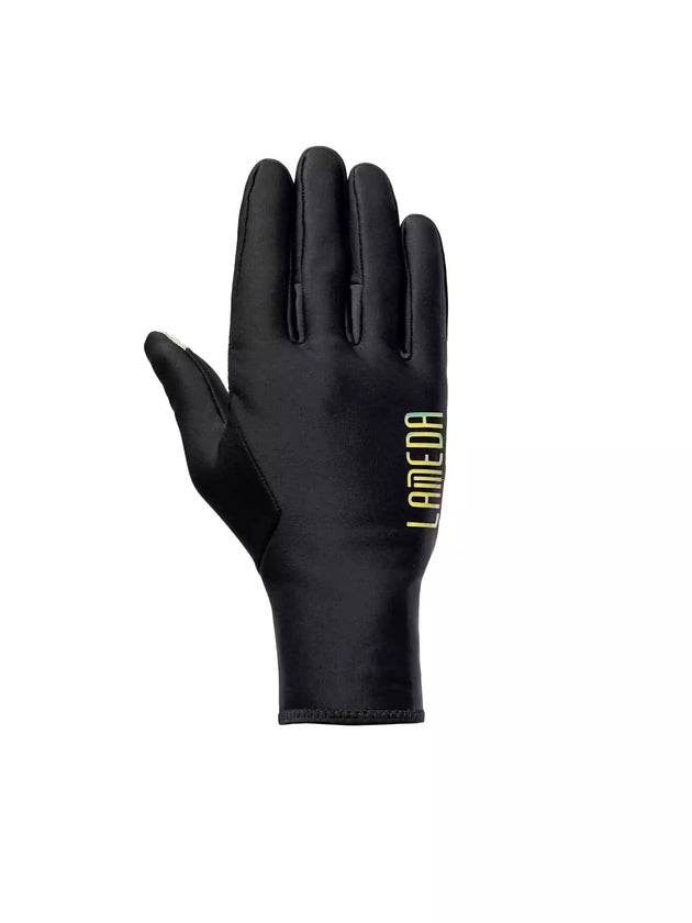 6097 Fleeced Bike Handschuhe - Schwarz