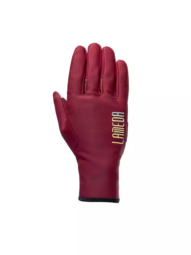 6097 Guanti da ciclismo Fleeced - Rosso