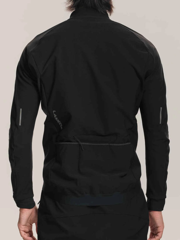 メンズ 軽量 アクティブジャケット - ブラック