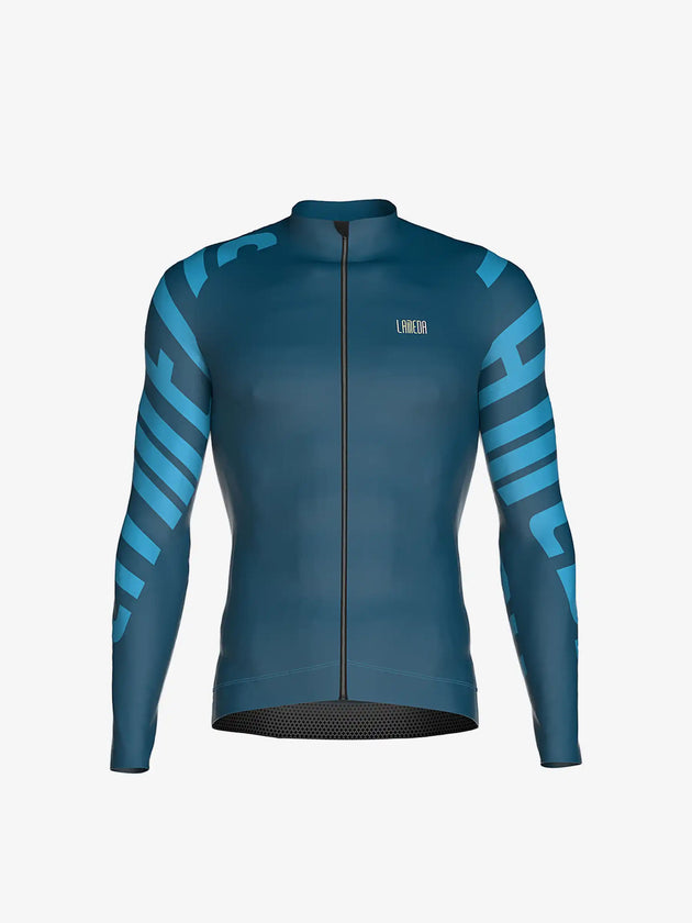 Dusk Men Thermal Cycling Jersey - Starlight Blue