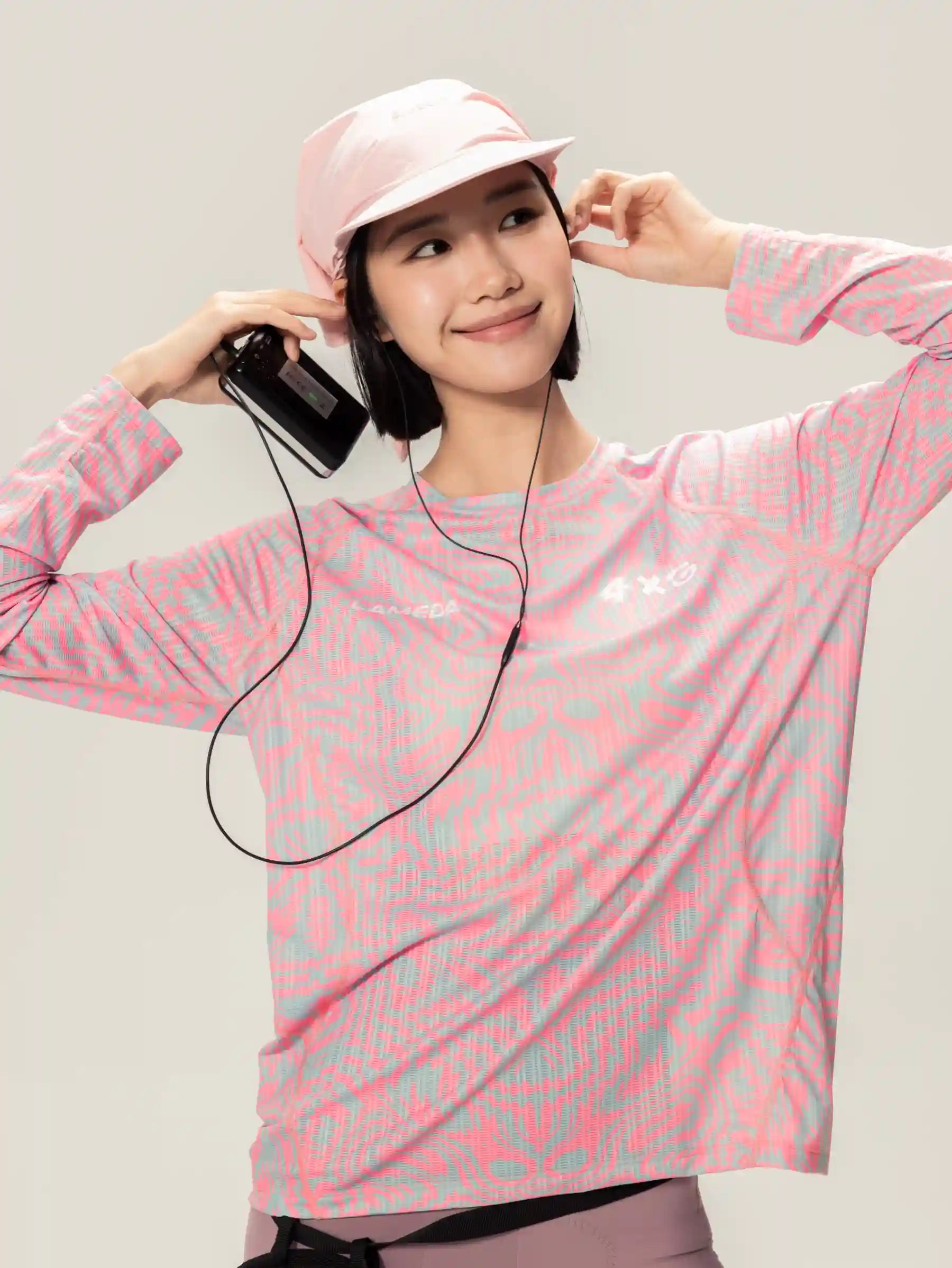 A x C Unisex Lightweight Cycling Long-Sleeve – Pink | LAMEDA – Lameda