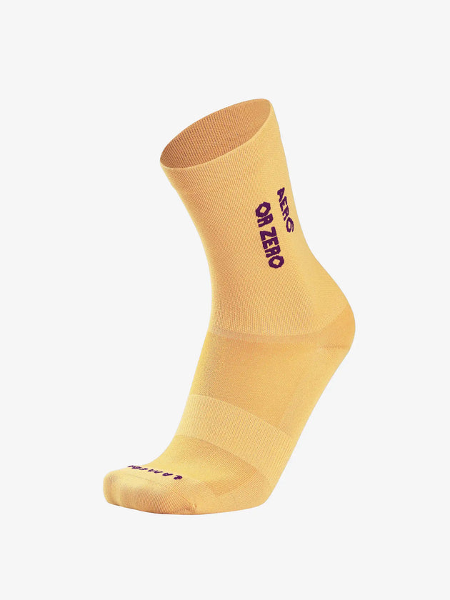 Skarpety sportowe odblaskowe 7305 - Żółte