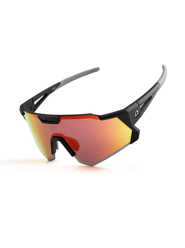 Occhiali da ciclismo polarizzati LS350 - Nero