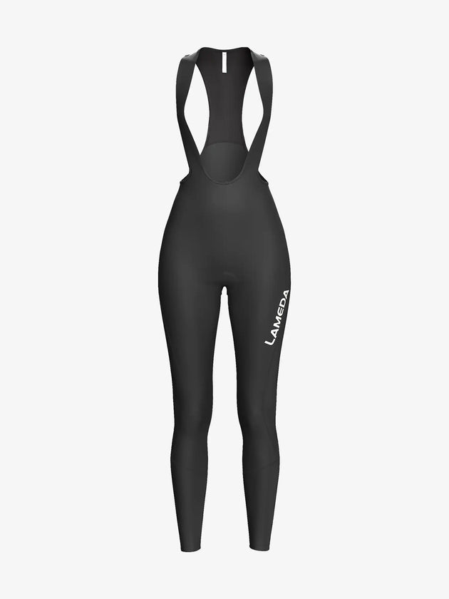 Basic Thermal Women's Bib Tights T462 - Black