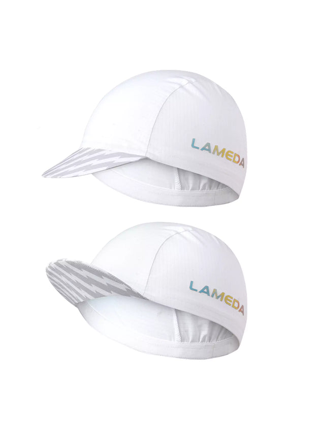 Unisex-Radmütze - Lightning Weiß