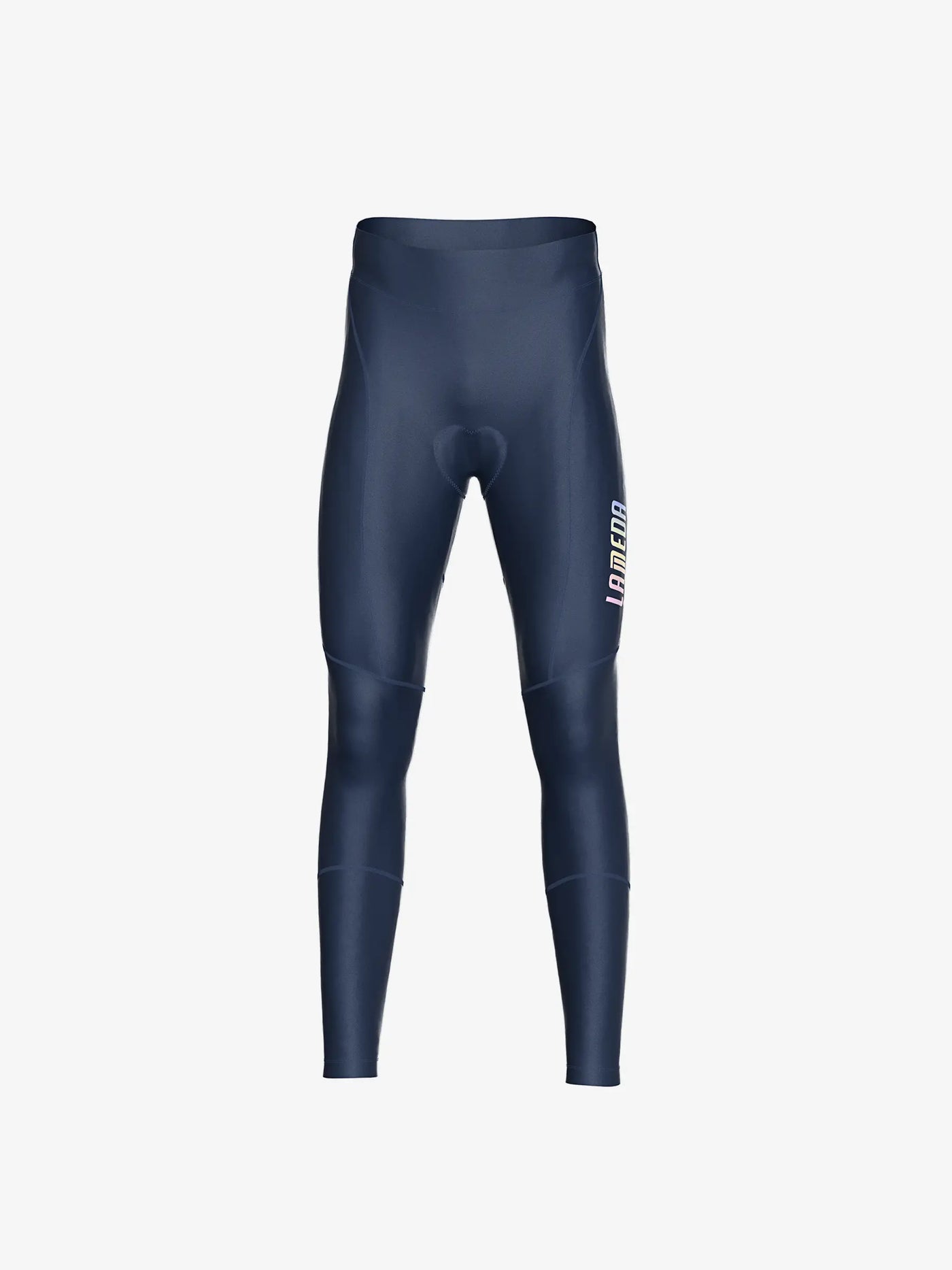 Future herrars termiska cykeltights marinblå LAMEDA med slank passform och diskret vit märkning för tidig vinteranvändning