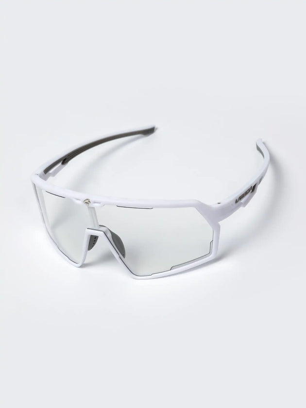 Photochrome Fahrrad-Sonnenbrille LS600 – Weiß