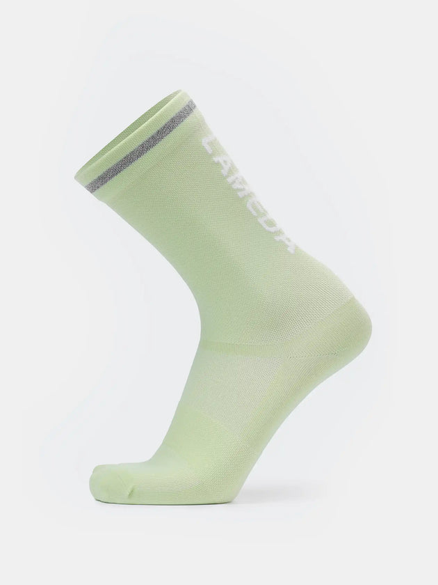 Reflective Sports Socks 7305 - Green