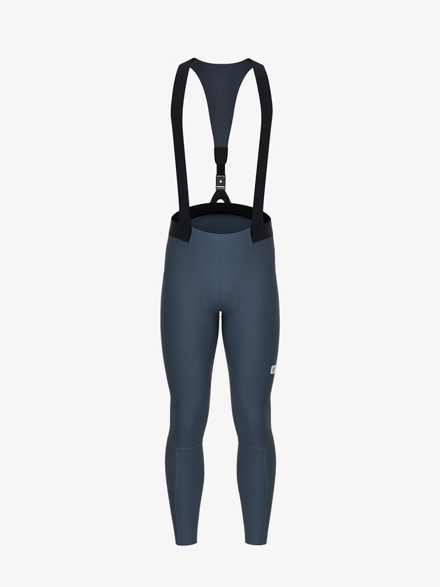 Saturday Men's Thermal Fleeced Bib Tights - Gray