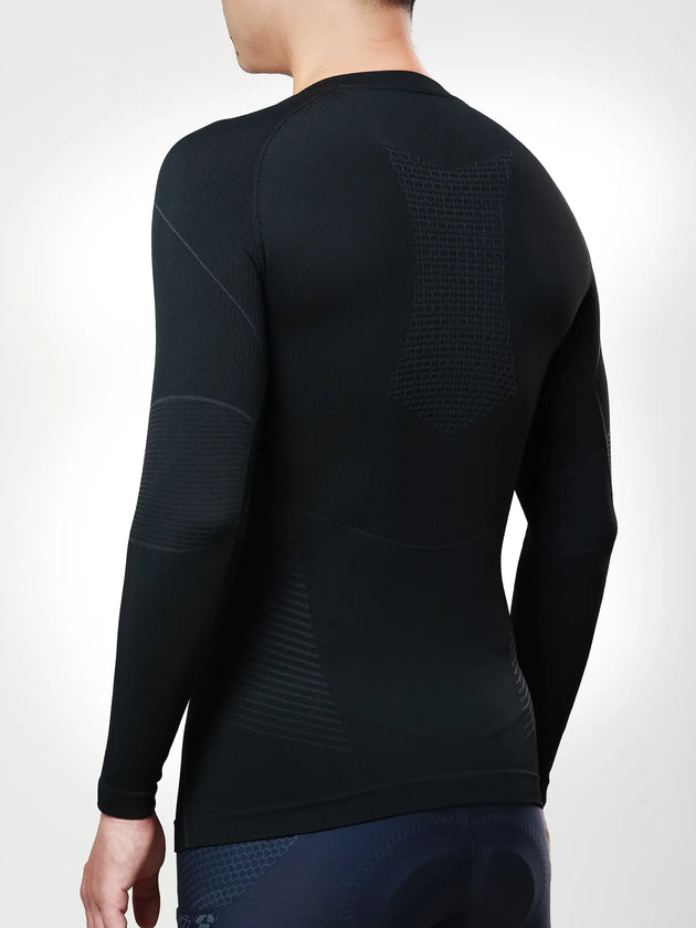 Camiseta de compresión para hombre - Negro