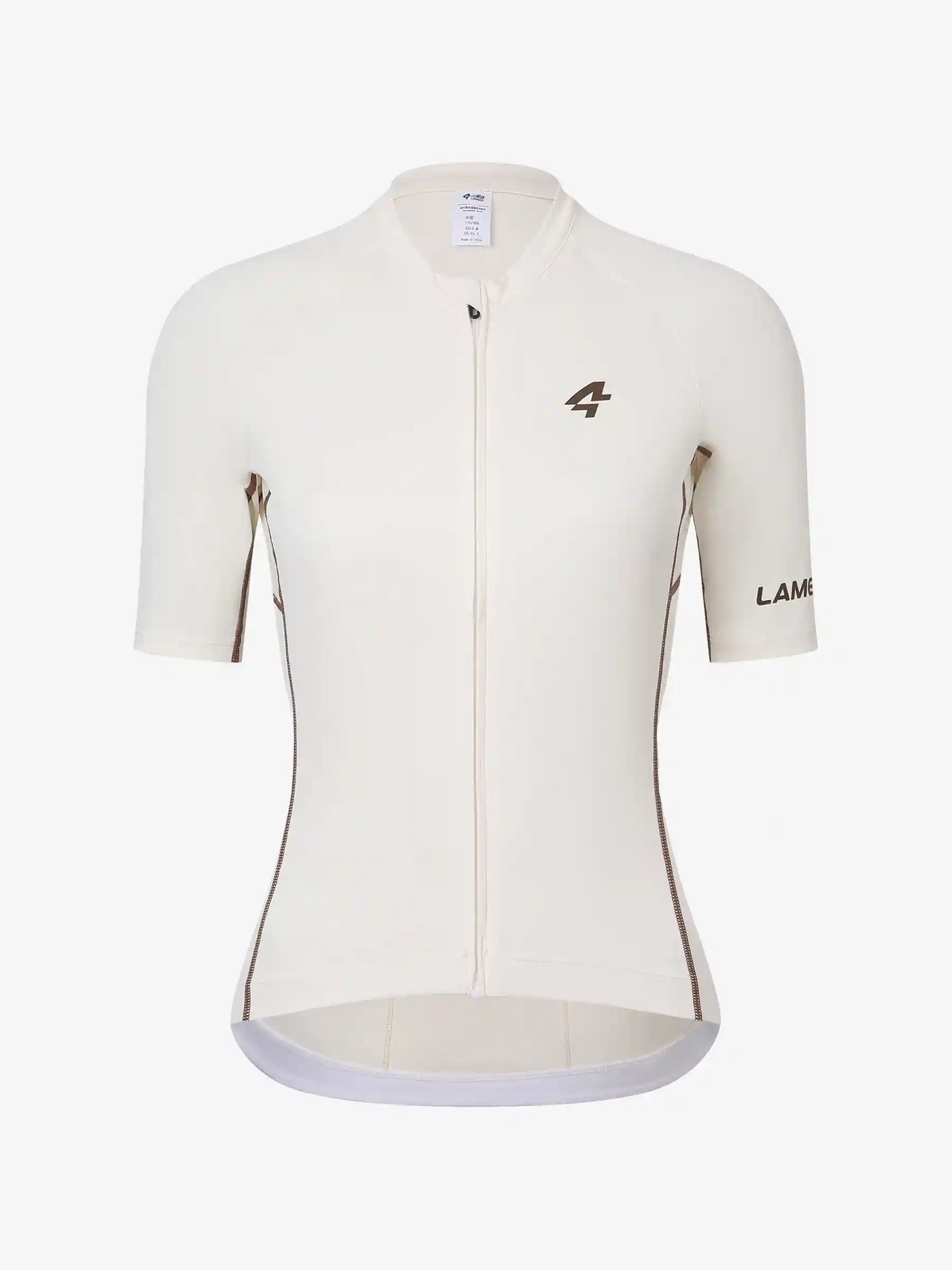 Wind Chaser Damcykeljersey med korta ärmar - Elfenben
