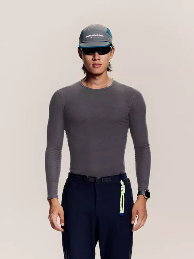 Men's Thermal Cycling Base Layer - Gray