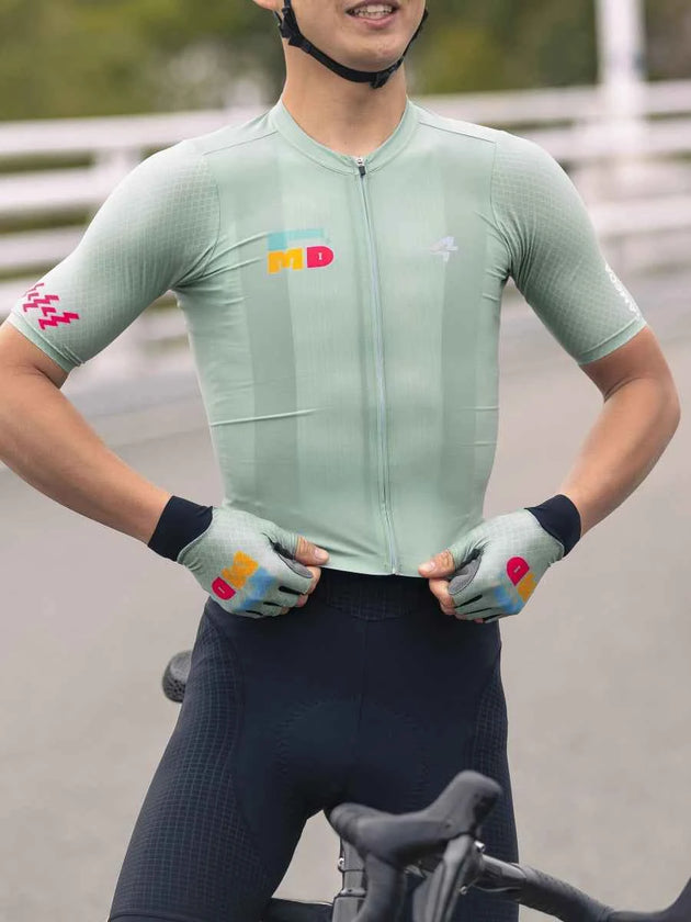 LMD Fahrradhandschuhe - Grün