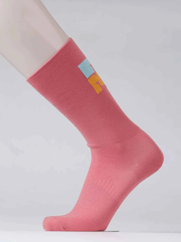 LMD ユニセックス スポーツソックス - ピンク