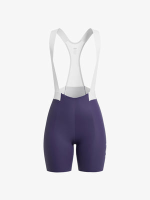 Luminance women meadow purple bib cycling shorts