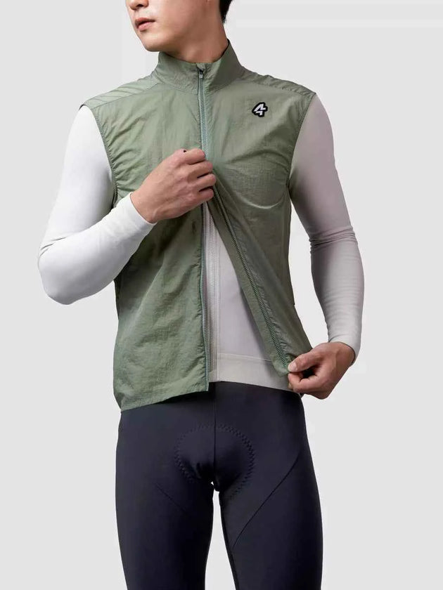 Ahorn Unisex-Weste - Grün