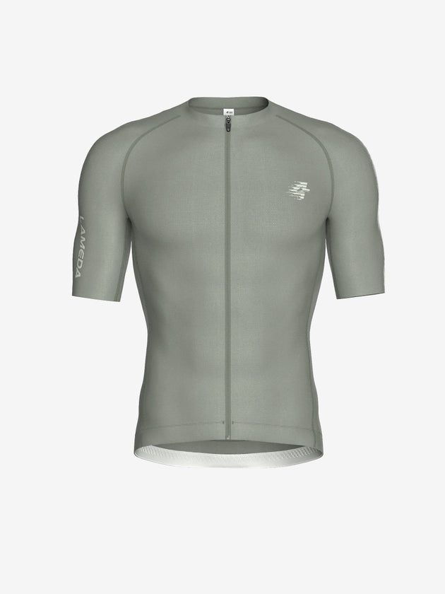 lameda green cycling jersey mens bike shirts