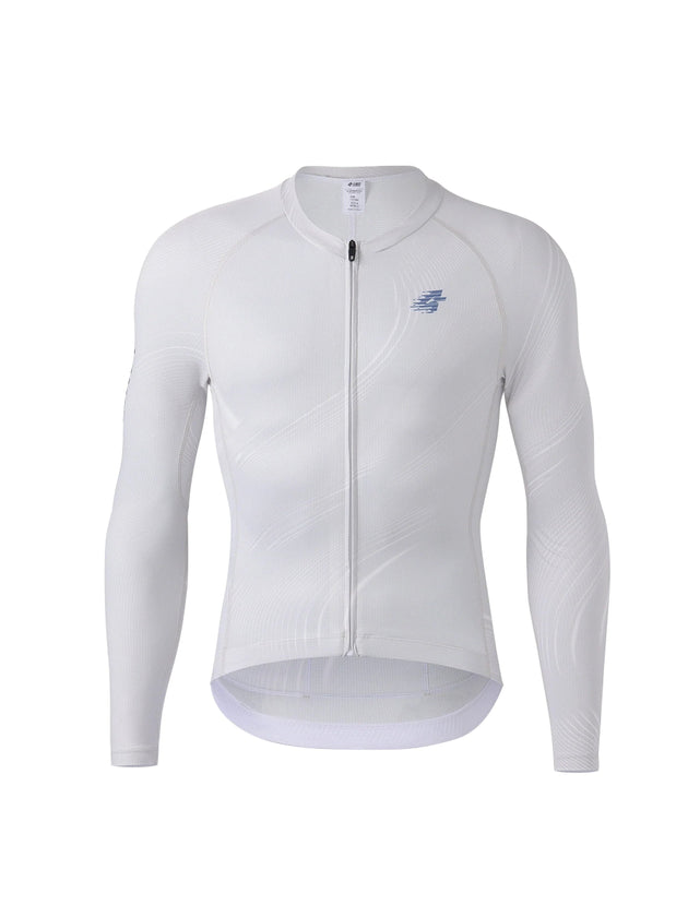 Men's Basic Cycling Jersey 2025SSXX590LS - Gray - Lameda