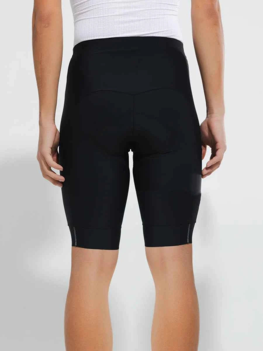 Men’s basic shorts z595 black men’s cycling shorts with moisture-wicking fabric and reflective stripes for casual rides
