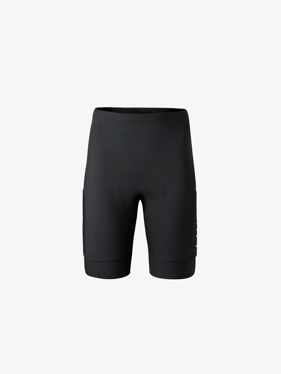 Men’s cycling shorts men’s basic shorts z595 black with moisture-wicking fabric for casual rides and streamlined design