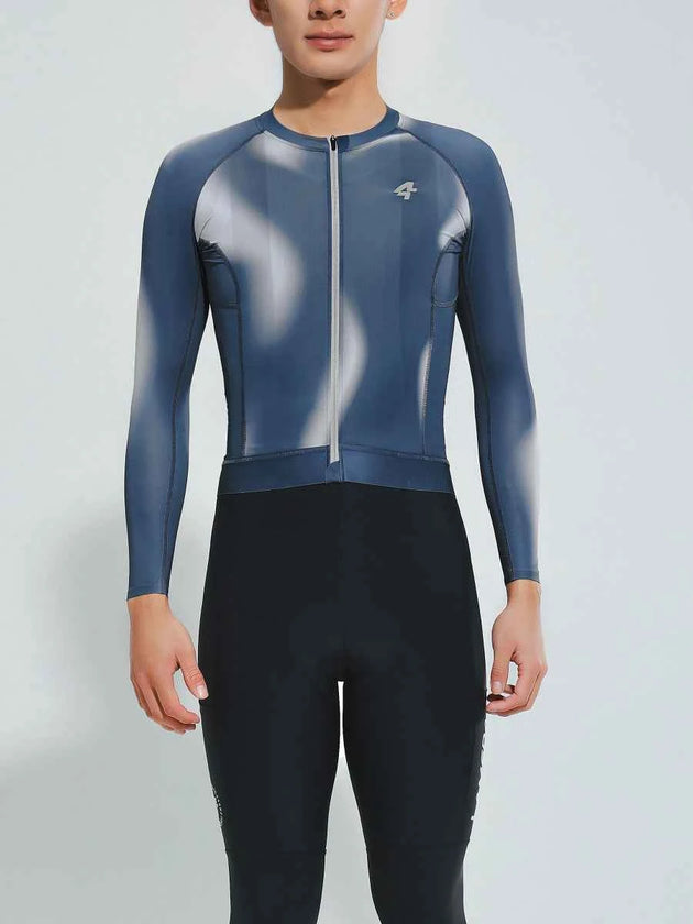 Men's Elite Cycling Jersey 2025SSZ578 - Blue