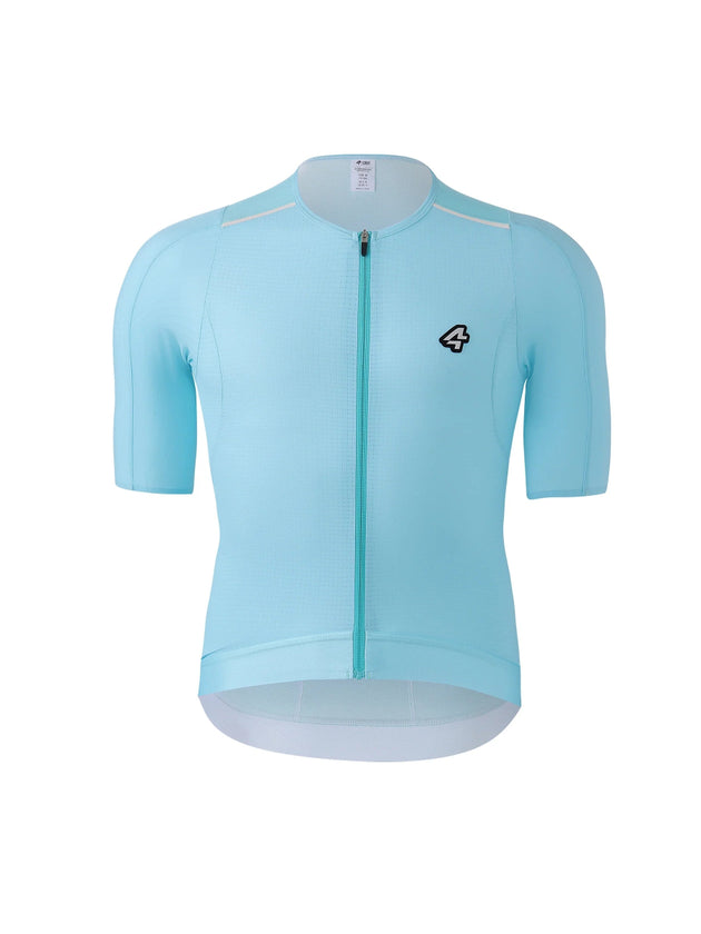 Männer blau pro Radfahren Trikot
