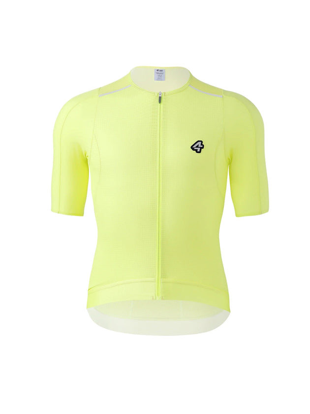 Männer gelbes Profi-Radtrikot