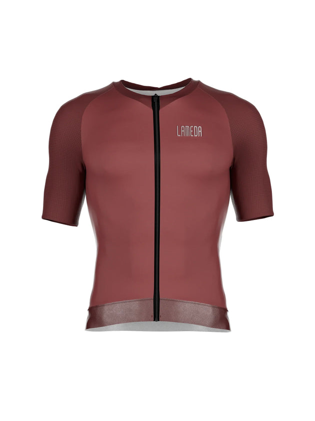 Mody rot Herren Kurzarm-Radtrikot
