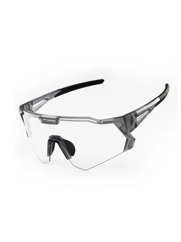 LS350 graue Anti-Beschlag-Sonnenbrille mit photochromer Beschichtung