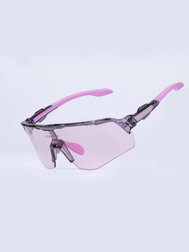 LS550 rosa phototrope Fahrrad-Sonnenbrille