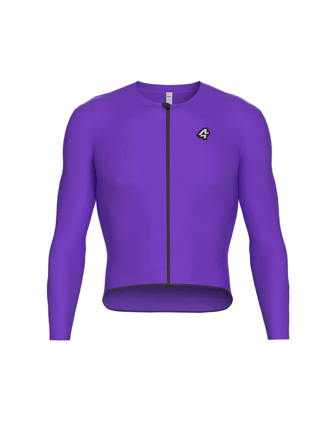 Polar Night Herren Fleeced Thermal Jersey - Lila - Lameda