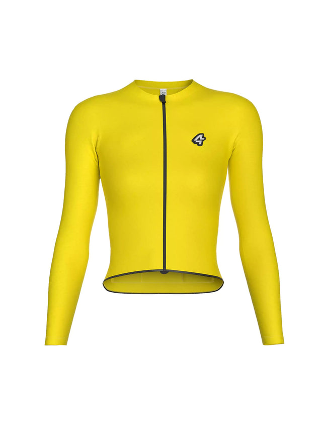 Polar Night Women's Fleeced Thermal Jersey - Yellow - Lameda